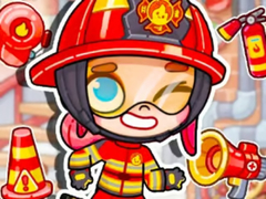 Гульня Jigsaw Puzzle: Avatar World Fire Station