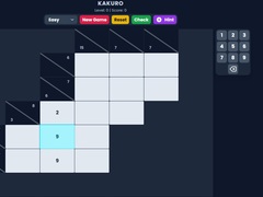 Гульня Puzzler Kakuro