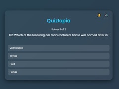 Гульня Quiztopia