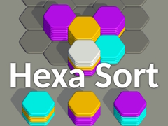 Гульня Hexa Sort
