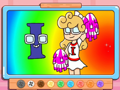 Гульня Coloring Book: Alphabet Lore I