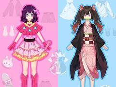 Гульня Anime Doll - DIY Cosplay Girl