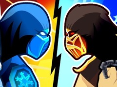 Гульня Stickman Kombat 2D