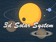 Гульня 3d Solar System