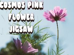 Гульня Cosmos Pink Flower Jigsaw