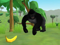 Гульня Gorilla Simulator 3D