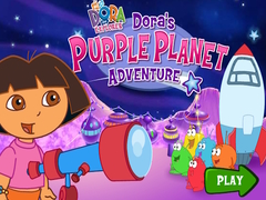 Гульня Dora The explorer Dora's Purple Planet Adventure