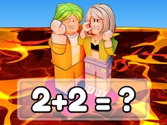 Гульня Math Lava: Tower Race
