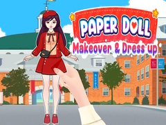 Гульня Paper Doll Makeover Dress Up