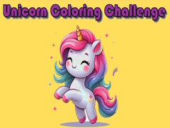 Гульня Unicorn Coloring Challenge