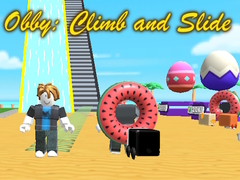 Гульня Obby: Climb and Slide