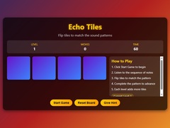 Гульня Echo Tiles 