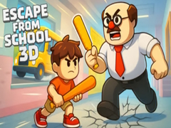 Гульня Escape from School 3D
