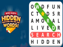 Гульня Word Search Hidden Words