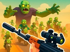 Гульня Zombie Road: Shooter with Destruction