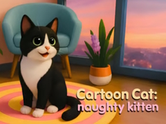 Гульня Cartoon Сat: naughty kitten