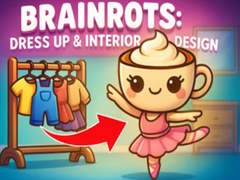 Гульня Brainrots: Dress Up & Interior Design