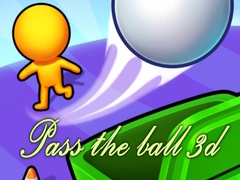 Гульня Pass the ball 3d