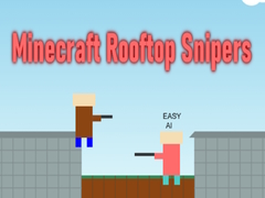 Гульня Minecraft Rooftop Snipers