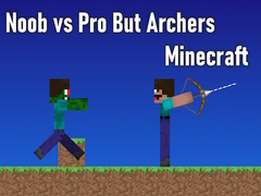 Гульня Noob vs Pro But Archers Minecraft