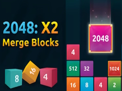 Гульня 2048:X2 Merge Blocks