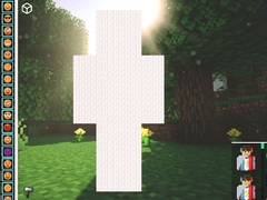Гульня Draw a Skin for Mineblock with Physics