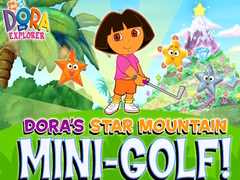Гульня Dora The explorer Dora's Star Mountain Mini-Golf