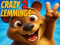 Гульня Crazy Lemmings 2