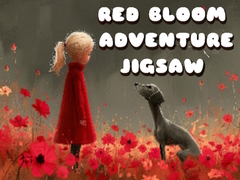 Гульня Red Bloom Adventure Jigsaw