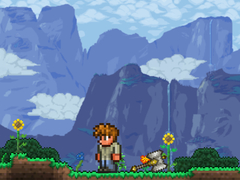 Гульня Terraria Playground