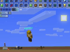 Гульня The Mobs Farm In Mineblock!