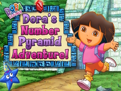 Гульня Dora the Explorer Dora's Number Pyramid Adventure