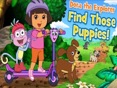 Гульня Dora the Explorer Find Those Puppies