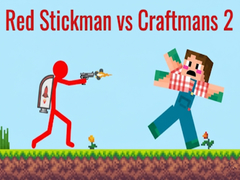 Гульня Red Stickman Vs Craftmans 2