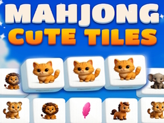 Гульня Mahjong Cute Tiles