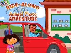 Гульня Dora The explorer Dora's Ride-Along Animal Photo Adventure
