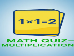 Гульня Math Quiz - Multiplication