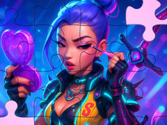 Гульня K-Pop Puzzle Hunters