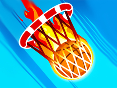 Гульня On Fire Basketball Shots