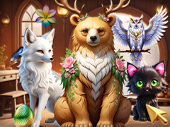 Гульня Mysterious Familiars Enchanted Bestiary