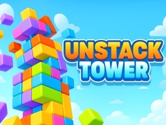 Гульня Unstack Tower