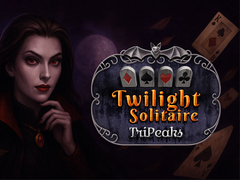 Гульня Twilight Solitaire TriPeaks