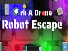 Гульня OrbaDrone Robot Escape