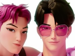 Гульня Jigsaw Puzzle: Kpop Demon Saja Boys