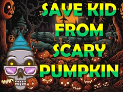 Гульня Save Kid From Scary Pumpkin
