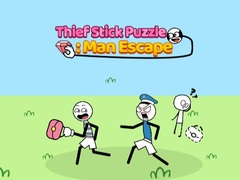 Гульня Thief Stick Puzzle Man Escape