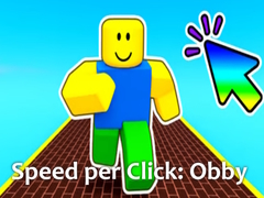 Гульня Speed per Click: Obby