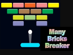 Гульня Many Bricks Breaker