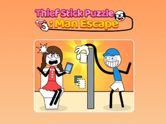 Гульня Thief Stick Puzzle: Man Escape
