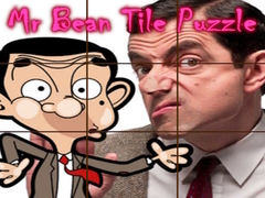 Гульня Mr Bean Tile Puzzle